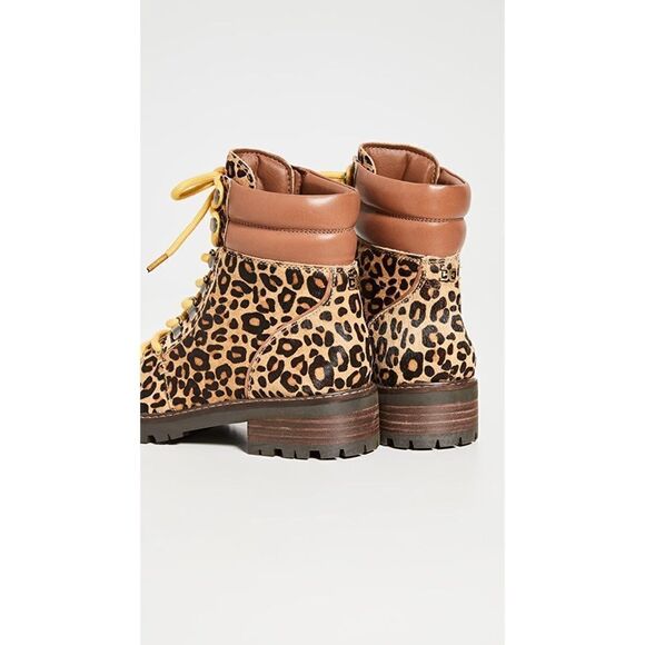 Sam Edelman Animal Print Tamia Ankle Boots - Picture 3 of 14